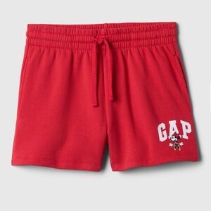 Gap Factory x Disney Minnie Mouse Logo Women’s Shorts in Red